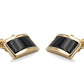 Araya Chrome Rectangle Cufflink