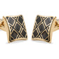 Barlovento Black Gold-Tone Cufflink