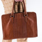 Envigado Chestnut Leather Compact Messenger Bag
