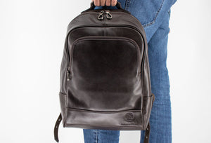 Sevilla Walnut Leather Backpack