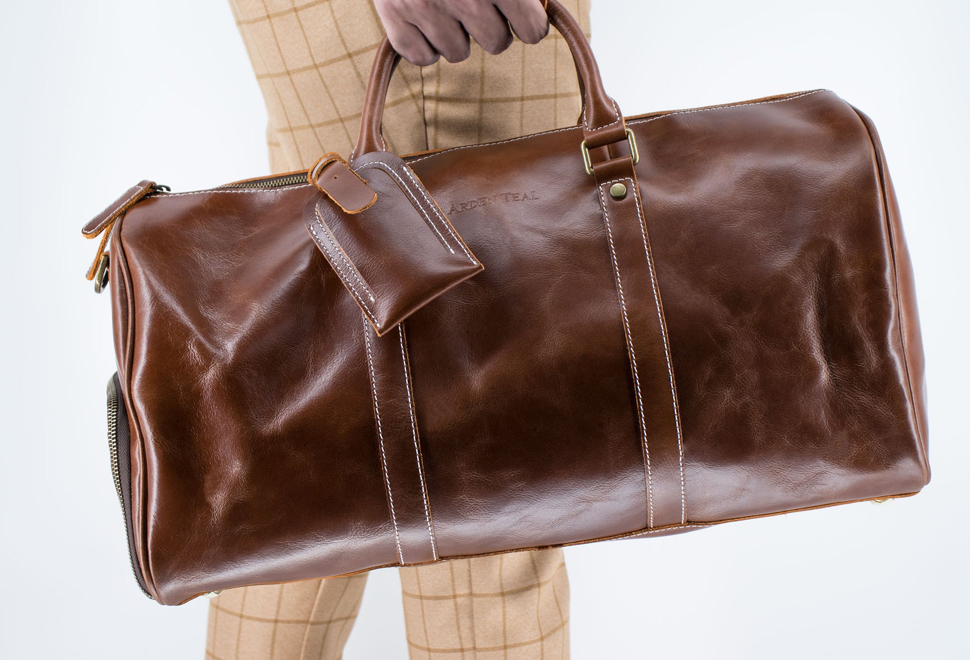 Bogota Patina Vintage Leather Duffle