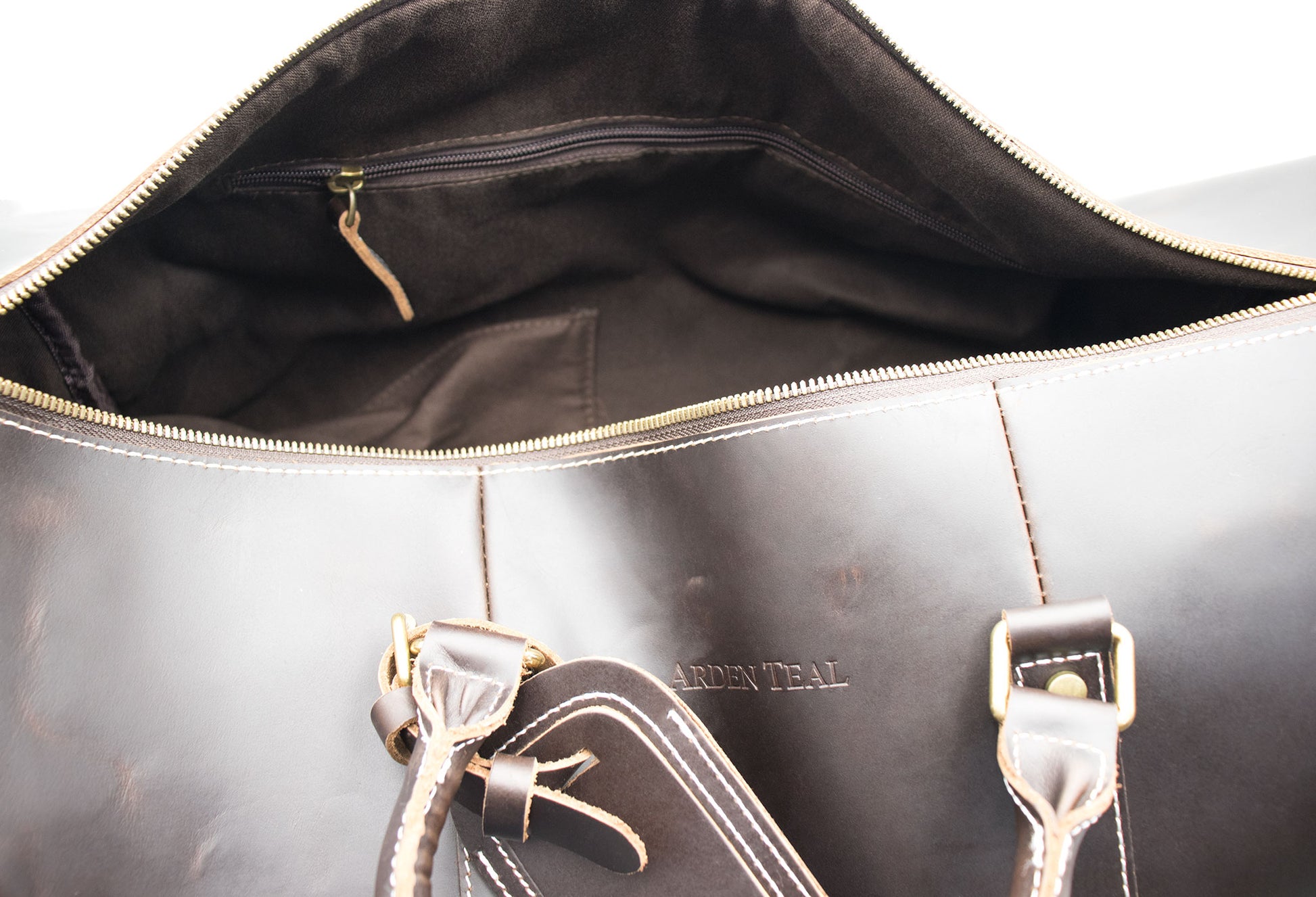 Bogota Walnut Vintage Leather Duffle