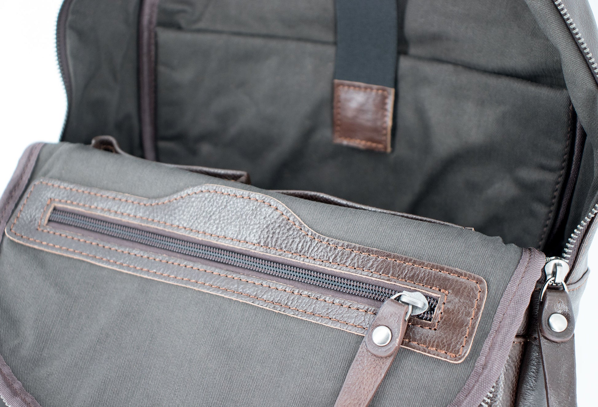 Cartagena Walnut Leather Backpack