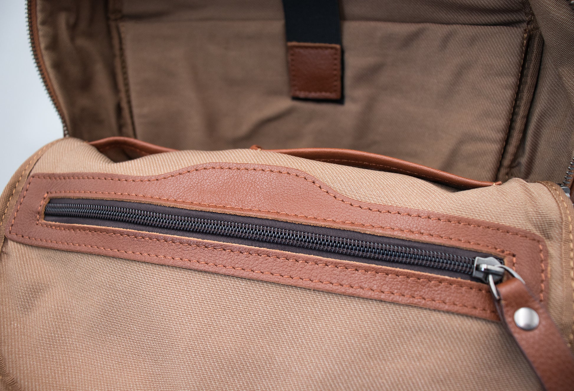 Cartagena Chestnut Leather Backpack