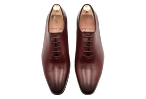 Wholecut Oxford - Wine Red/Oxblood Shoes | Groomsmen Shoes | Lethato UK 14 / US 14.5 - 15 / Euro 48 / Wine Red