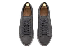 Isidro Stone Suede Sneakers