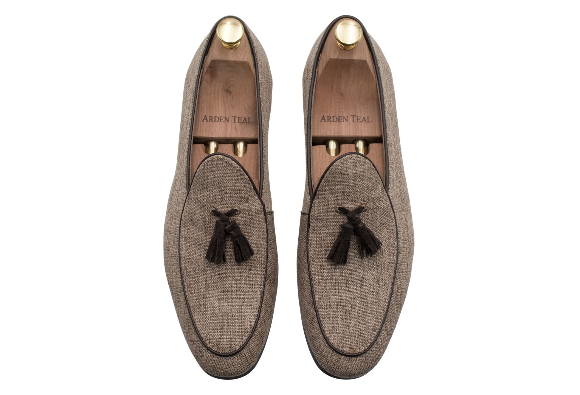 Rafael Brown Tassel Belgian Loafer